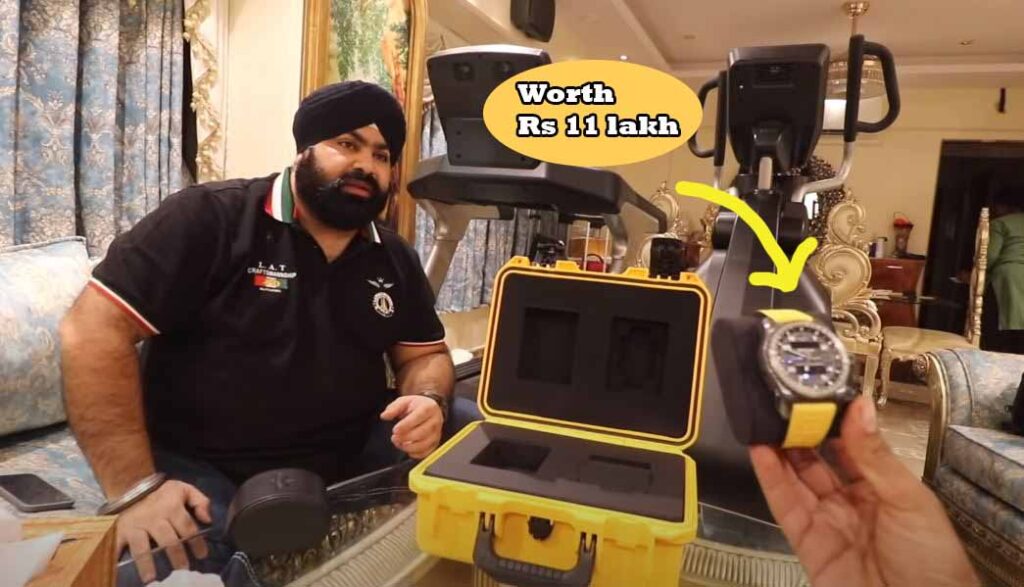 Swaran Paaji's latest watch worth Rs 11 lakh