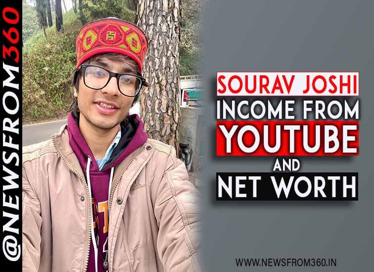 sourav joshi income from Youtube