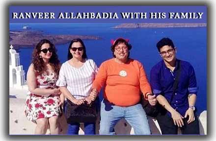 Ranveer Allahbadia with his family