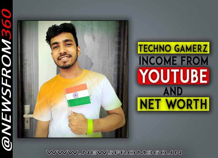 Techno Gamerz income from youtube and net worth