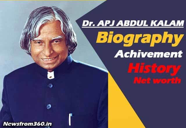 Dr. APJ ABDUL KALAM biography Wiki-History-Age-Net worth