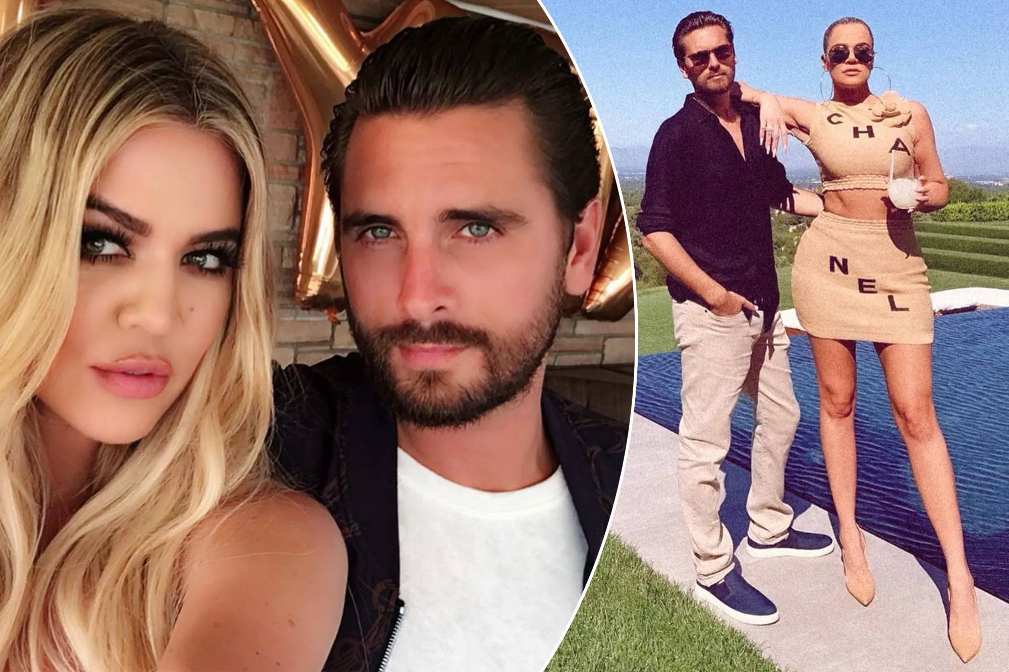 Khloe Kardashian and Scott Disick