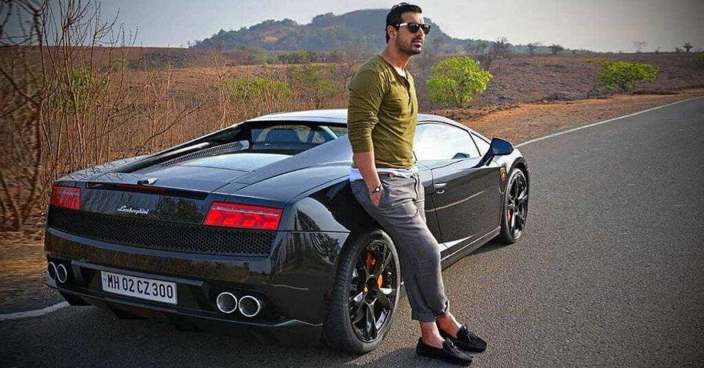 John Abraham Lamborghini Gallardo