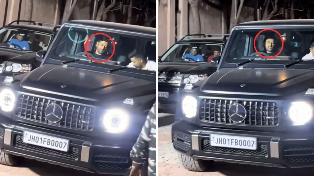 MS Dhoni Mercedes G-Wagon SUV