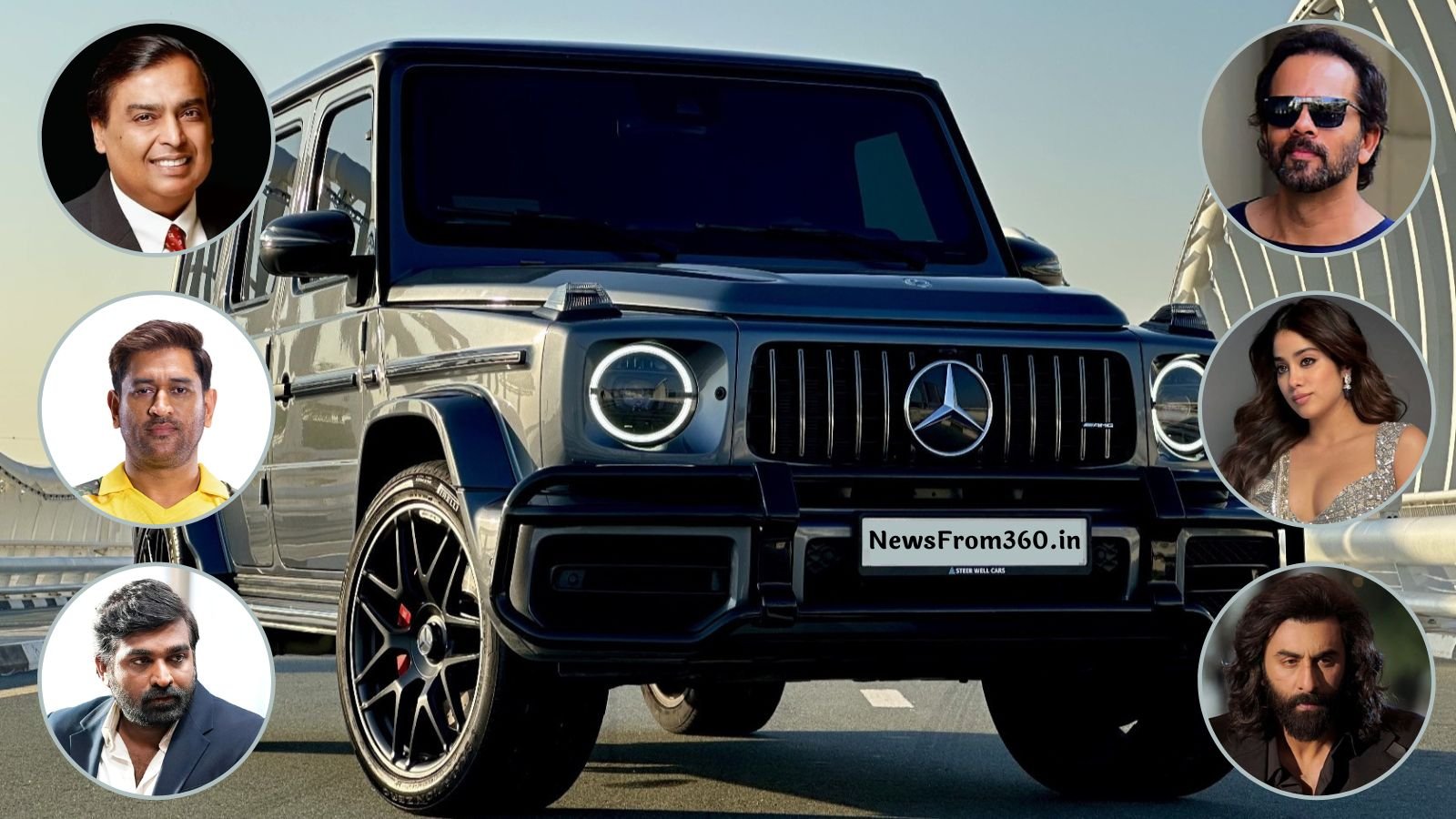 Indian Celebrities Who Own the Mercedes G Wagon SUV