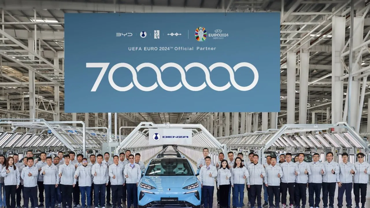 BYD Achieves Huge Jump of 337% in Sales, Crossed Production Mark of 70 Lakh Cars